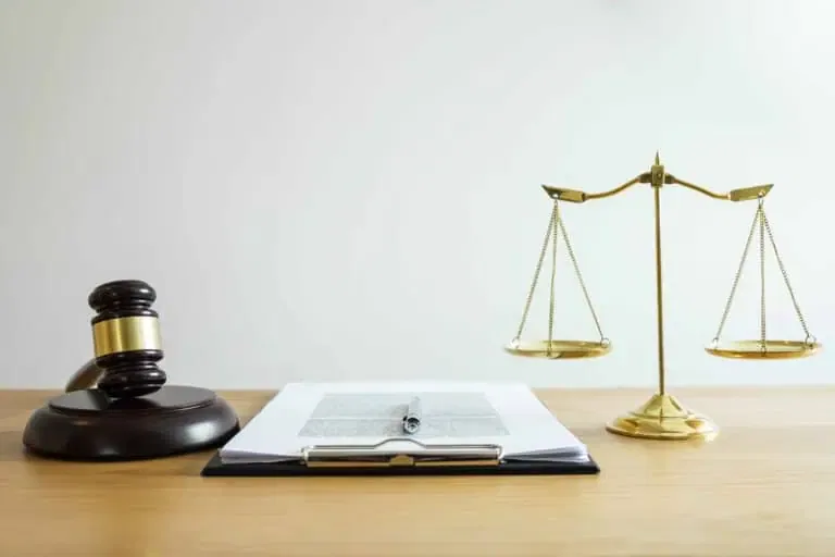 vecteezy a set of law objects on a table 1310600 1