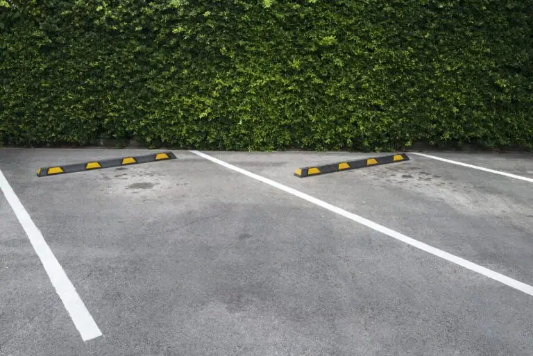 vecteezy spaces outdoor car park spaces and green wall of trees 44424839 1