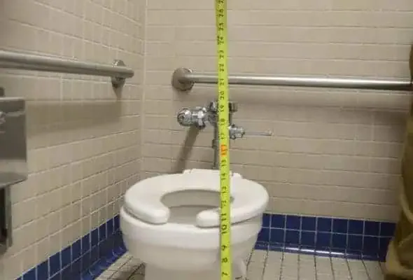bathroom toilet seat height ada requirements california 1