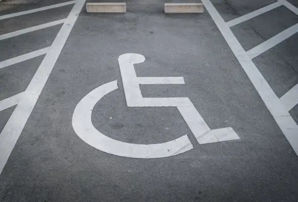 handicap parking lot consultation california 1