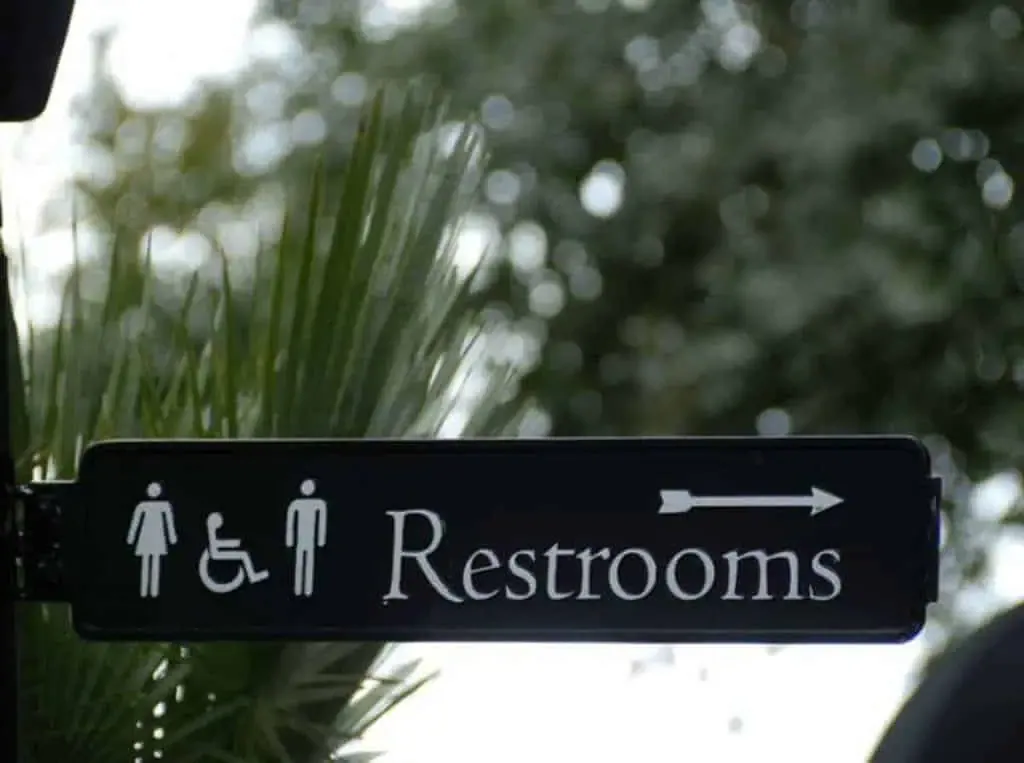 restroom sign