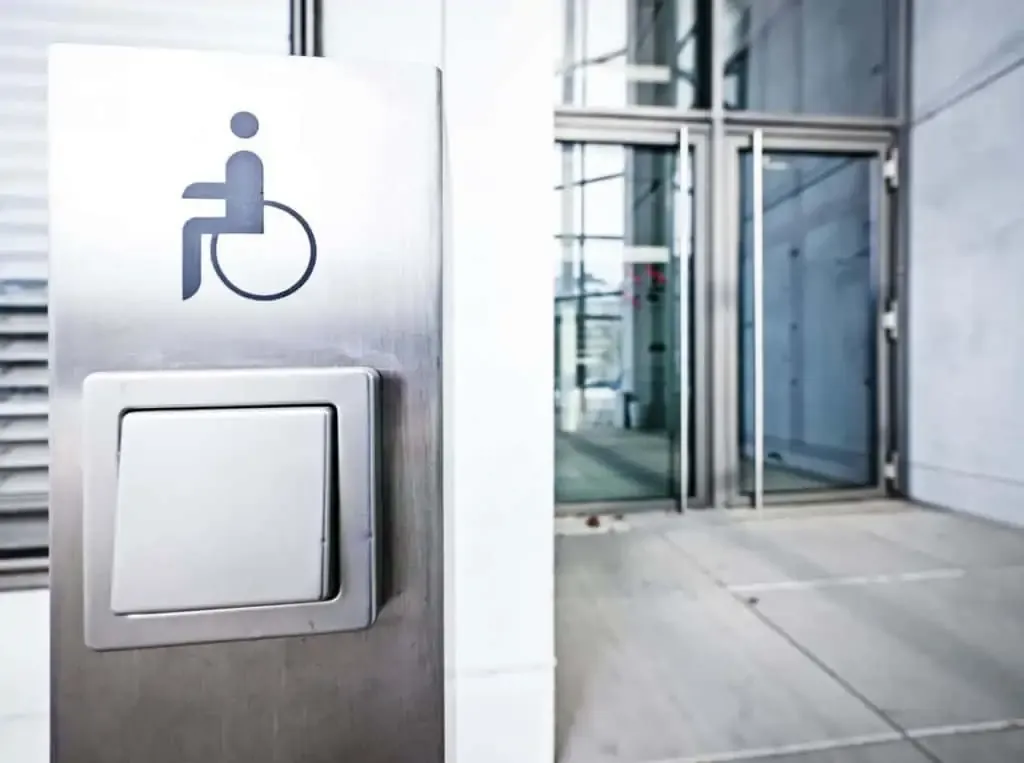 commercial building doorway accessibility consulting