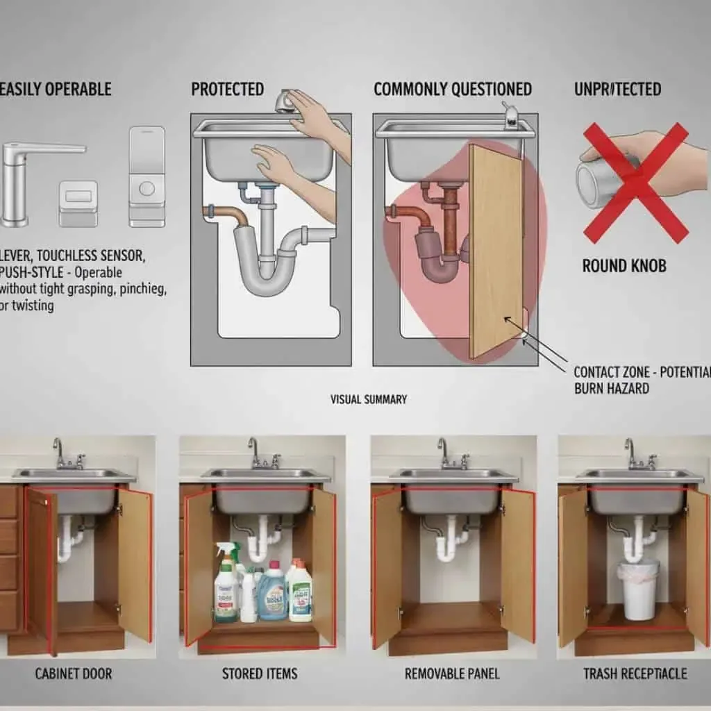 Common Under Sink Obstructions That Reduce Clearance