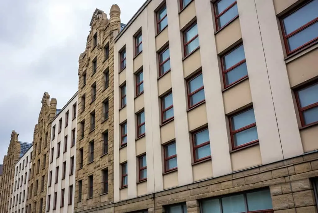 vecteezy ai generated futuristic skyscraper reflects modern city life 36219226 1