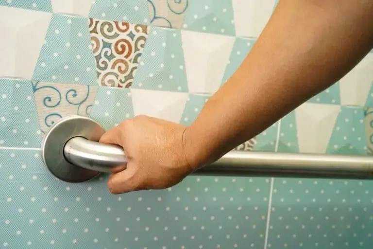 vecteezy asian woman patient use toilet bathroom handle security in 7067245