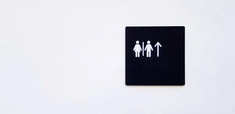 vecteezy restroom toilet or washroom sign or symbol on white wall 25780359 1