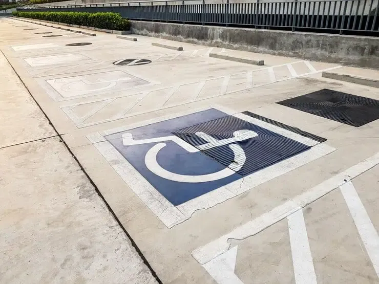 international handicapped wheelchair disabled parking symbol 53476 4772